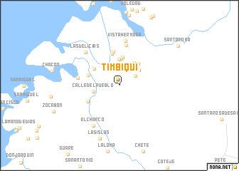 map of Timbiquí