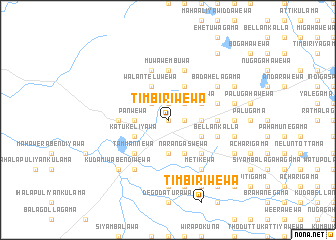 map of Timbiriwewa