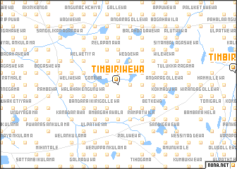 map of Timbiriwewa