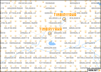 map of Timbiriyawa