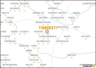 map of Tîmboeşti