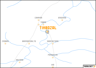map of Timbòzal