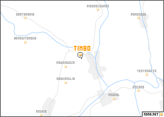 map of Timbó