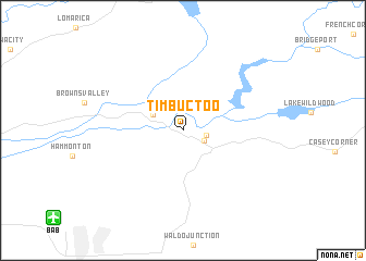 map of Timbuctoo