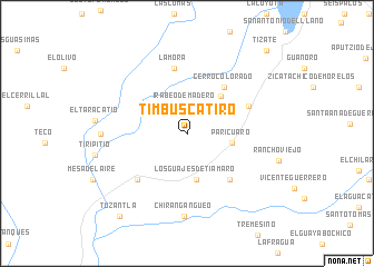 map of Timbuscatiro