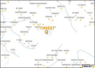 map of Timdest