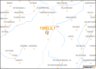 map of Timelilt