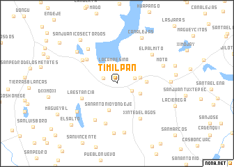 map of Timilpan