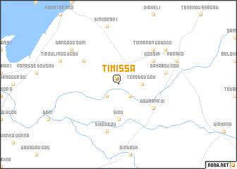 map of Timissa