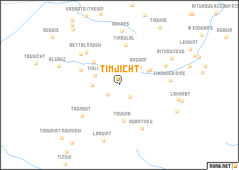 map of Timjicht