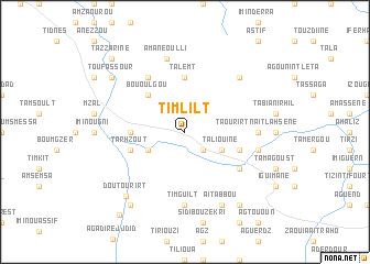 map of Timlilt