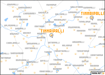 map of Timmaipalli