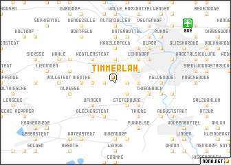 map of Timmerlah