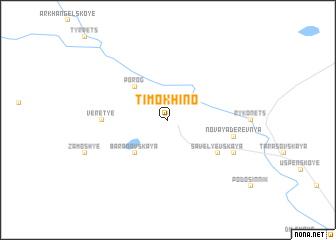 map of Timokhino