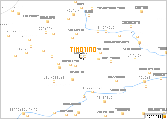 map of Timonino