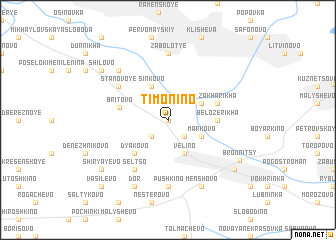 map of Timonino