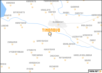 map of Timonovo