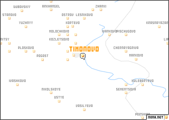 map of Timonovo