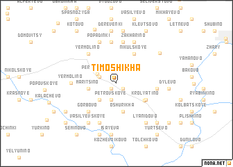 map of Timoshikha