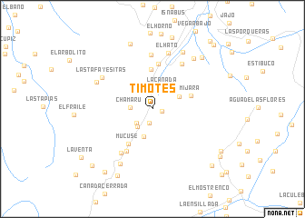 map of Timotes