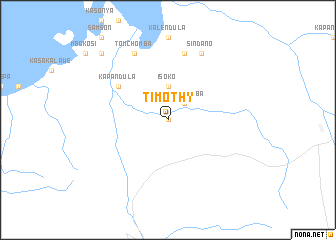 map of Timothy