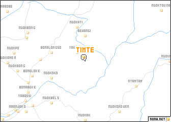 map of Timté