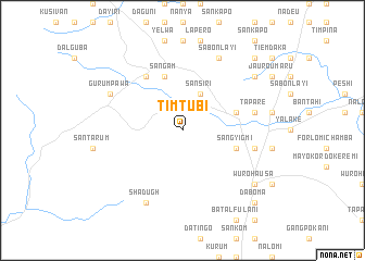 map of Timtubi