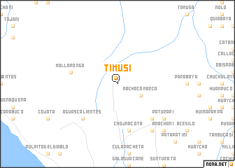 map of Timusí