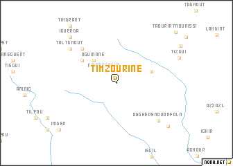 map of Timzourine