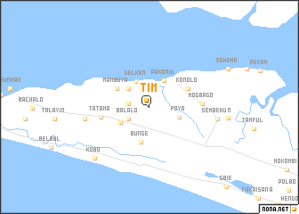 map of Tim