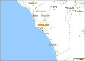 map of Tinagan