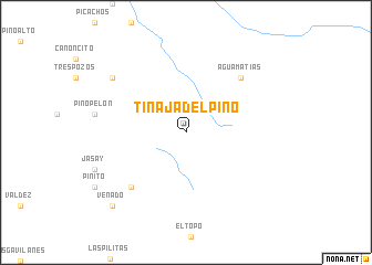 map of Tinaja del Pino