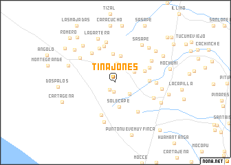 map of Tinajones