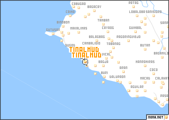 map of Tinalmud