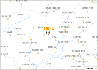 map of Tīnāl