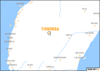 map of Tinanasu