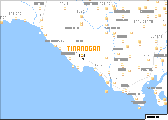 map of Tinanogan