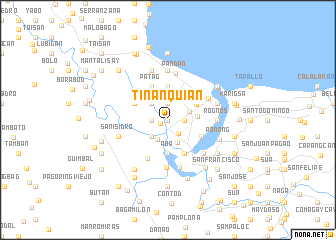 map of Tinanquian