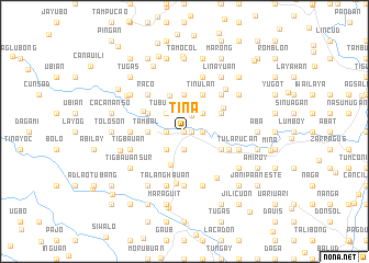 map of Tina