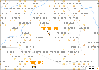 map of Tinboura
