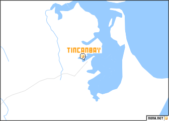 map of Tin Can Bay