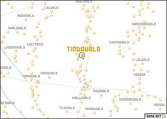 map of Tindawāla