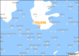 map of Tindirma