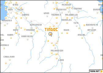 map of Tindoc