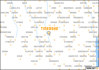 map of Ti-ne Ashe