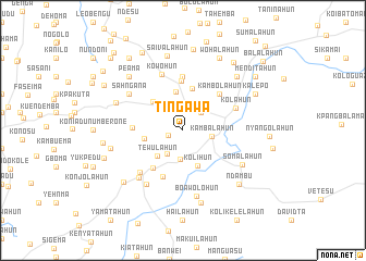 map of Tingawa