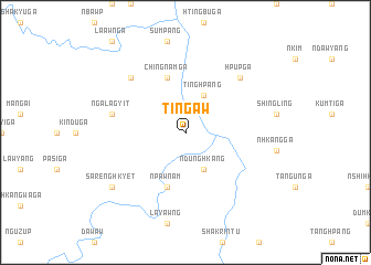 map of Tingaw