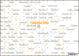 map of Ting-hsi-chou