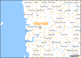 map of Ting-i-ts\