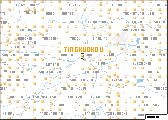 map of Ting-kuo-kou